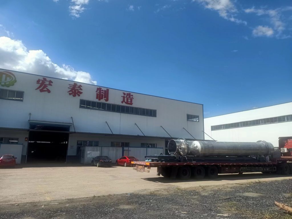 湖南宏泰承接的國內某智能制造科技有限公司的鋰電原料加工設備順利出廠