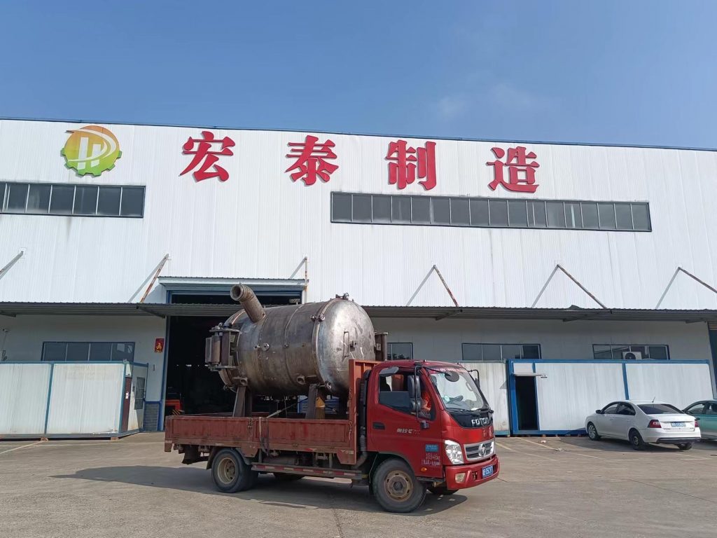 湖南宏泰承接的湖南某燒結爐裝備有限公司的4臺一體爐設備順利交付