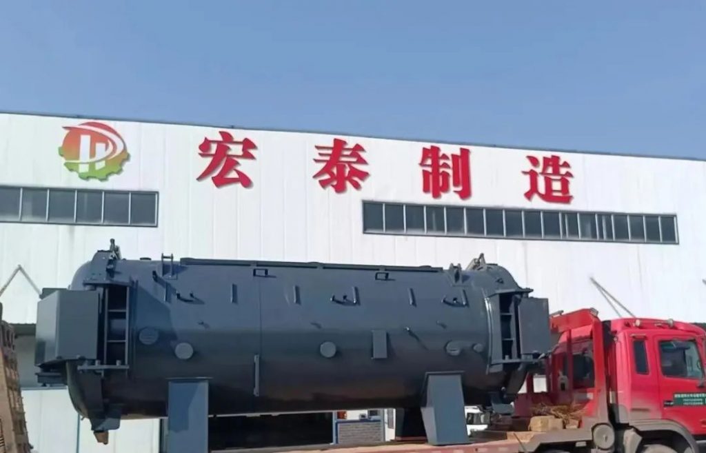 湖南宏泰承接的湖南某半導(dǎo)體變頻設(shè)備有限公司的三套壓力爐殼順利出廠